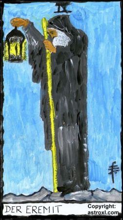 Tarot Der Eremit: Tarotkarte Bedeutung Tarot Der Eremit: Tarotkarte Bedeutung