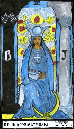 Tarot Die Hohepriesterin: Tarotkarte Bedeutung